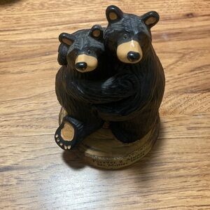 Bearfoots Black Bear Figurine